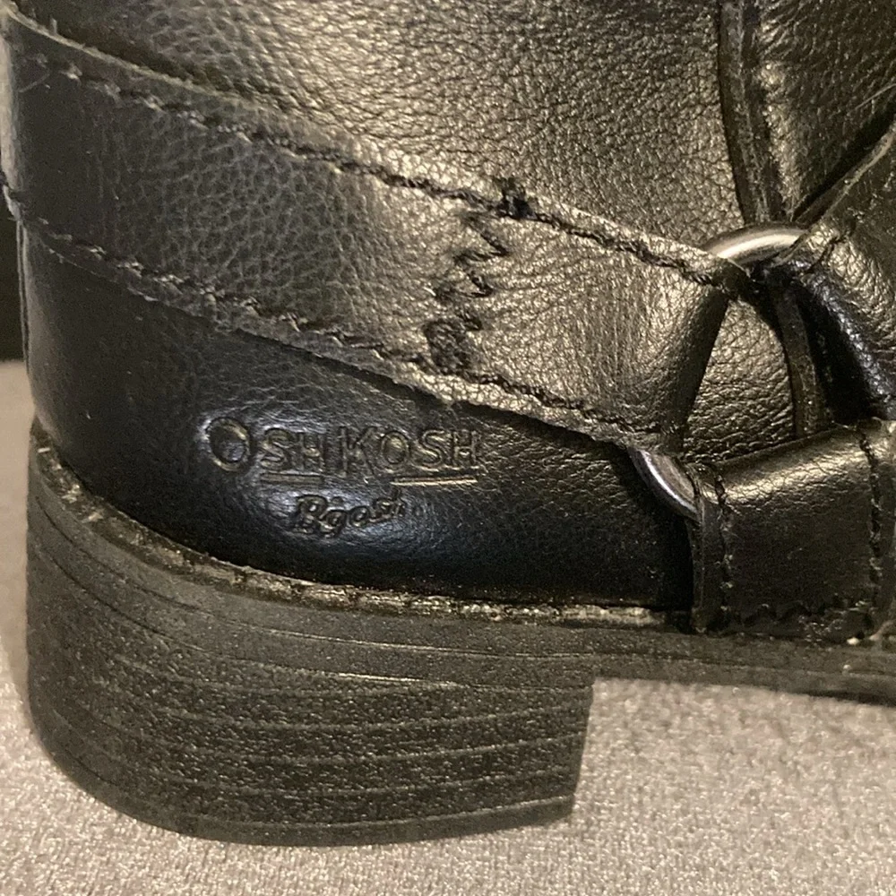 OshKosh Black Ankle Boots Kids